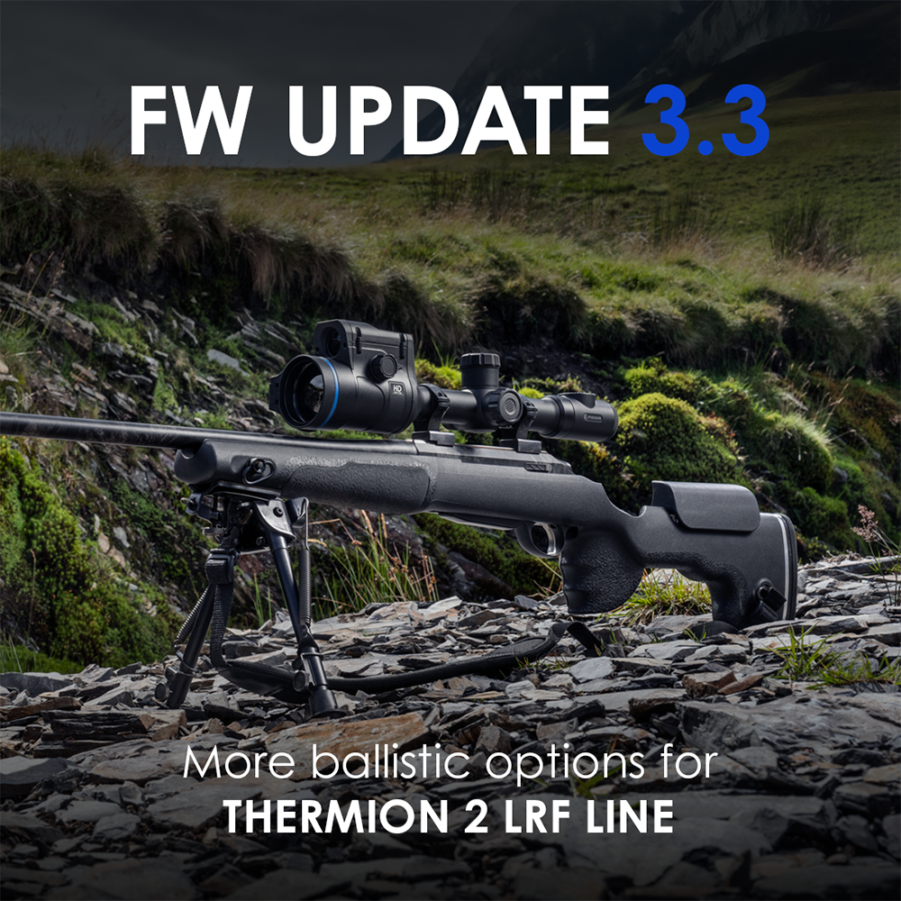 Greater Versatility and Ballistic Options for Thermion 2 LRF Riflescopes