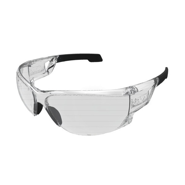Mechanix Wear Type-N Safety Eyewear - Clear Frame/Clear Lens