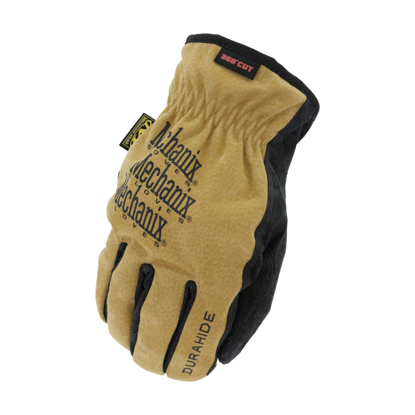 Mechanix Wear Leather Driver E5-360 - Black/Tan