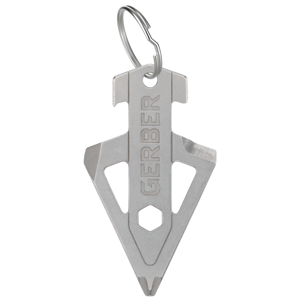 Gerber Broadhead Keychain Tool - Silver
