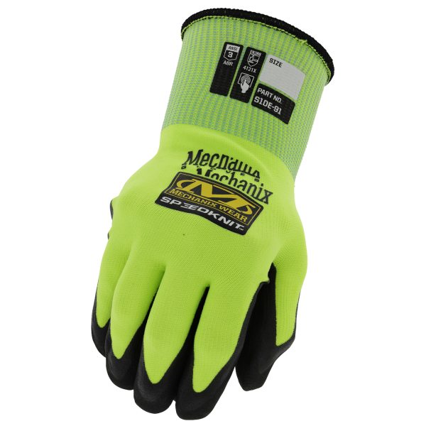 Mechanix Wear Speedknit Hi-Viz - Fluorescent Yellow